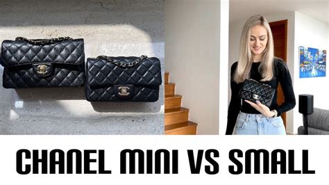 chanel small vs mini